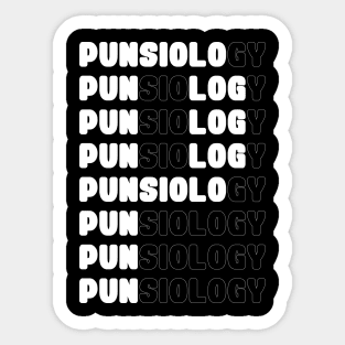 PUNSIOLOGY is now a brand Sticker